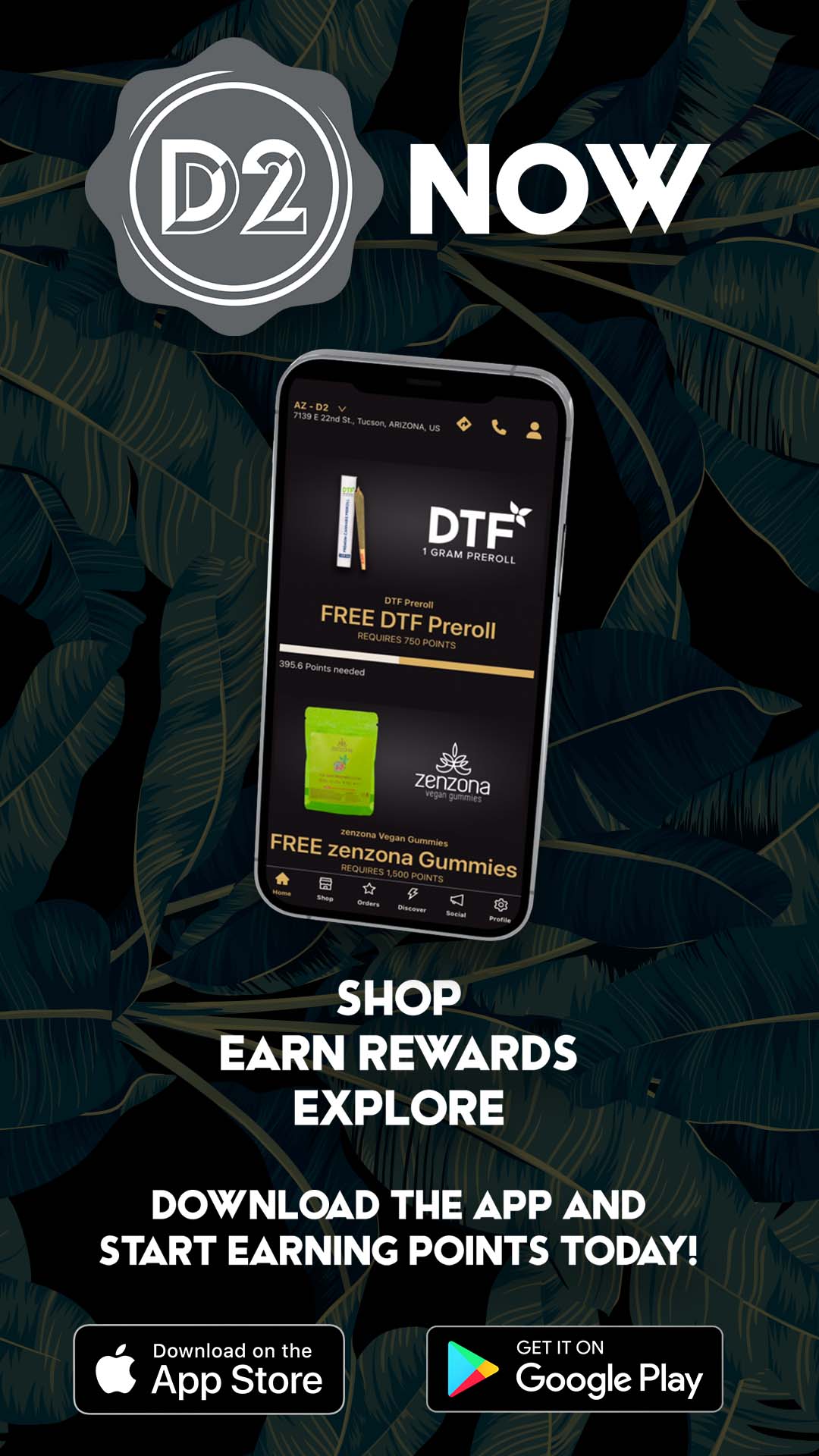 D2 Dispensaries Loyalty Program